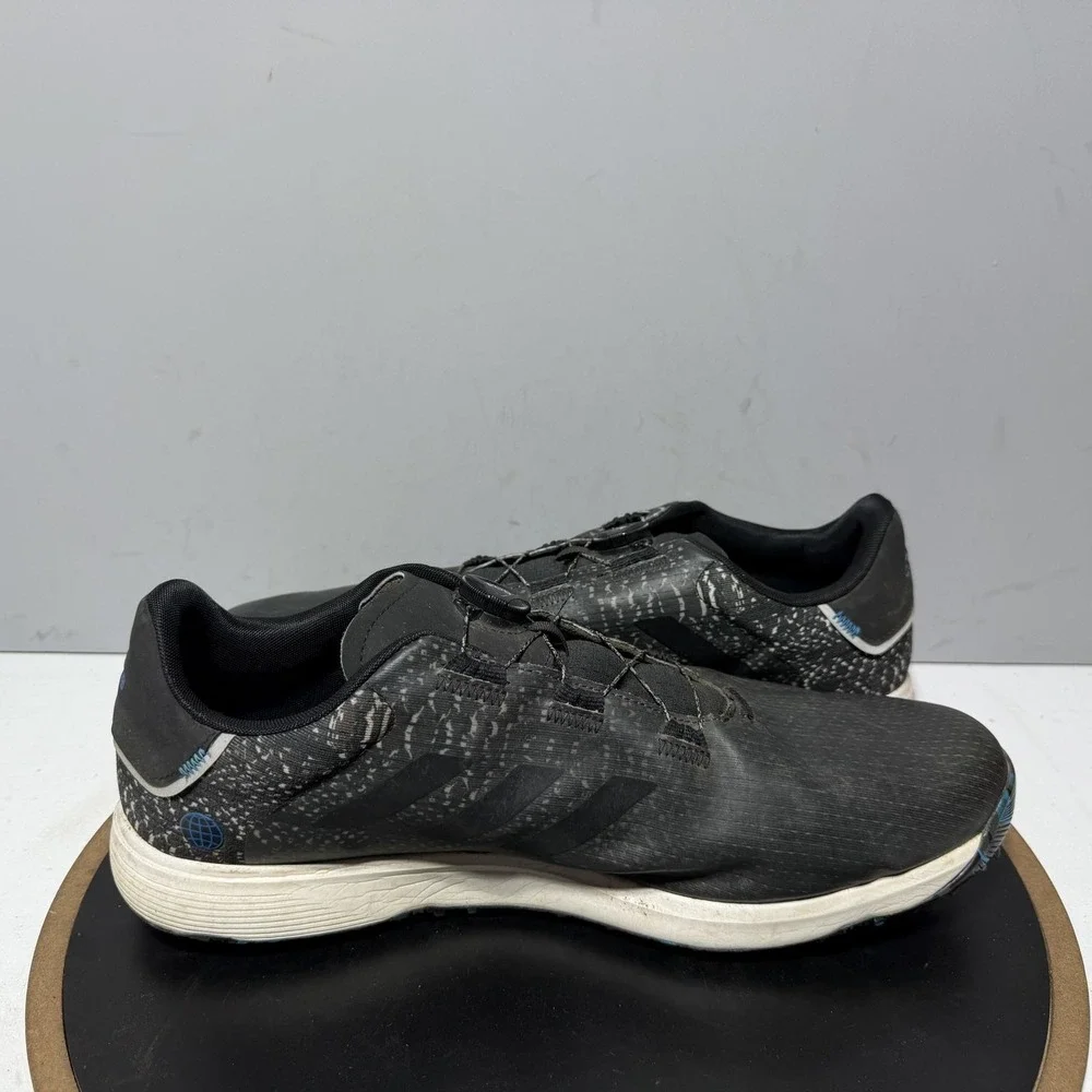 Adidas Golf Shoes Mens Size 15 Black BOA Spikeless Athletic Sneakers GV9789